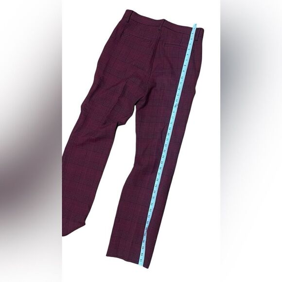 Ganni Suiting Pants Samba Red Plaid - Picture 8 of 8